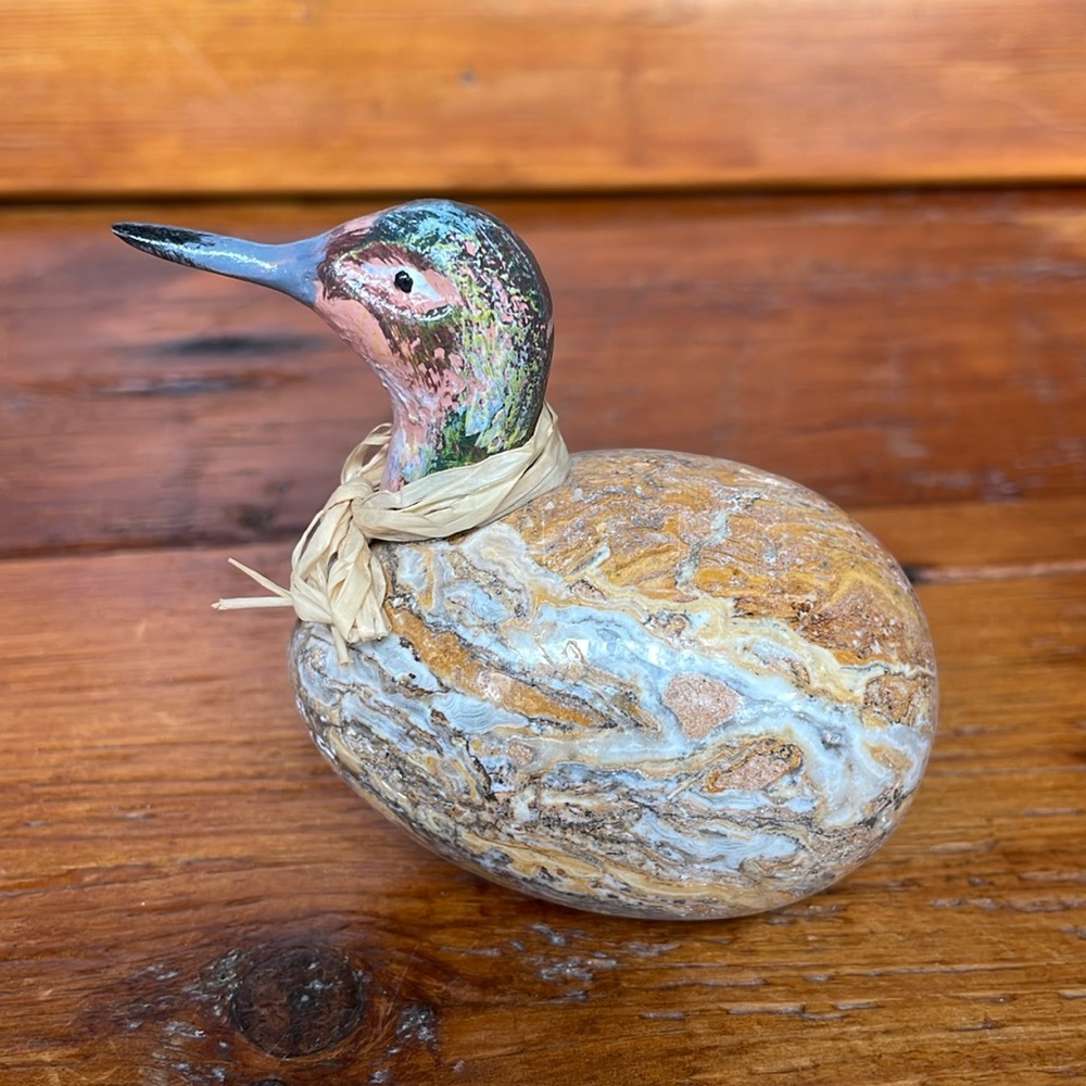 🦆 Stone Age Creations Onyx Snipe Bird